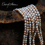 Freshwater Pearl 88-inch (!!!) Hand Knotted Necklace - OutOfAsia